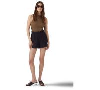 Shorts VERO MODA "VMNATALI HW SHORTS NOOS", Damen, Gr. XL (42), N-Gr, schwarz, Web, Obermaterial: 100% Baumwolle, unifarben, relaxed fit kurz, Hosen Shorts (98903612-XL) schwarz