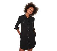 Vero Moda Silla Short Langarmkleid M Black