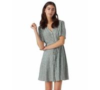 Vero Moda Sommerkleid Alba mit Muster in Hellgrün S Regular Fit