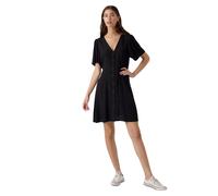 Vero Moda Sommerkleid Alba mit V-Neck in Schwarz M Regular Fit