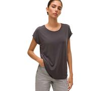 Vero Moda T-Shirt AVA mit Rundhals in Asphalt S Regular Fit