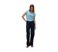 Vero Moda T-Shirt AVA mit Rundhals in Himmelblau XL Regular Fit