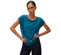 Vero Moda T-Shirt AVA mit Rundhals in Orientblau L Regular Fit