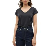 V-Shirt VERO MODA "VMFILLI", Damen, Gr. M, schwarz, Jersey, Obermaterial: 70% Modal, 30% Polyester, unifarben, figurumspielend hüftlang, V-Ausschnitt, angeschnitten, Shirts (76984762-M) schwarz