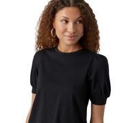 Vero Moda Damen Vmkerry 2/4 O-Neck Top VMA Noos Shirt, Schwarz, XXL EU