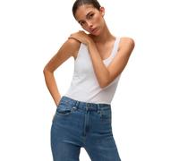 VERO MODA Damen VMMAXI My Soft UU Tank NOOS Top, Weiß (Bright White), 36 (Herstellergröße: S)