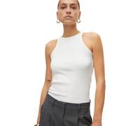 Vero Moda Tanktop VMCHLOE Short Tank Top JRS NOOS Damen Slim Fit Jersey 95% Baumwolle Weiß S