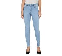 VERO MODA Tanya Mid Rise Skinny Jeans, Farbe:Blau, Jeans/Hosen Neu:L / 32L