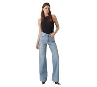 Vero Moda Tessa Jeans mit hoher Taille in Hellblau W26 / L32 Straight Fit