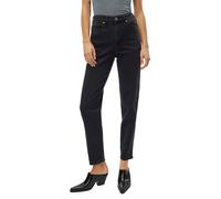 Vero Moda Tessa Mom Ra220 Hochtaillierte Jeans 27 Dark Grey Denim