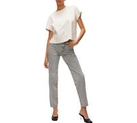 Vero Moda Tessa Mom Ra207 Hochtaillierte Jeans 28 Light Grey Denim