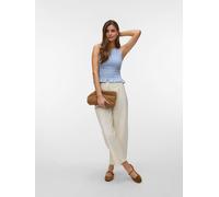 VERO MODA - VMNORI SMOCK SL TOP WVN Brunnera Blue - Gr. - L