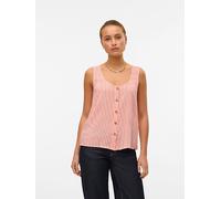 Vero Moda Top in Rot - 20% | Größe M | Damen Tops