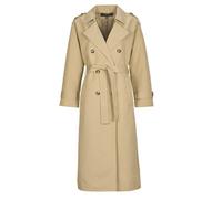 Vero Moda Trenchcoat mit Bindegürtel Modell 'CHLOE' in Sand, Größe M