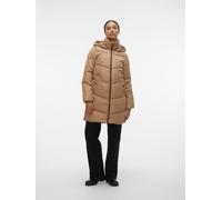 VERO MODA Damen VMHALSEY Coat BOOS Mantel, Tigers Eye, XS
