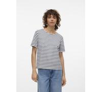 VERO MODA - VMABBY SS ZIP TOP JRS NOOS Snow White - Gr. - L