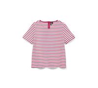 VERO MODA - VMABBY SS ZIP TOP JRS NOOS Snow White - Gr. - S