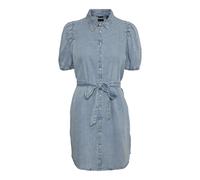 VERO MODA - VMABIGAIL SHORT DENIM DRESS YO336 light blue denim - Gr. - M