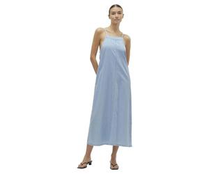 VERO MODA Vmadelyn Sl Calf Denim Dress Yo350