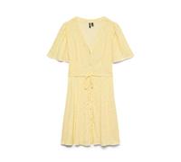 VERO MODA Vmalba Ss Short Dress WVN Noos