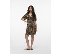 VERO MODA - VMALBA SS SHORT DRESS WVN NOOS tigers eye - Gr. - XL