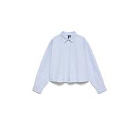 VERO MODA - VMARIA LS SHORT BOXY SHIRT WVN NOOS Ice Melt - Gr. - L