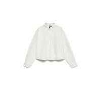VERO MODA - VMARIA LS SHORT BOXY SHIRT WVN NOOS Snow White - Gr. - XS