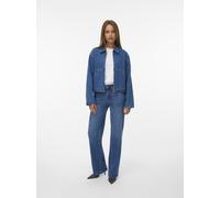 VERO MODA - VMAURA LS DENIM JACKET SI342 medium blue denim - Gr. - XL
