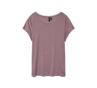 Vero Moda T-Shirt AVA mit Rundhals in Rosa XXL Regular Fit