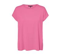 VERO MODA - VMAVA PLAIN SS TOP JRS NOOS Pink Cosmos - Gr. - L
