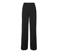 Vero Moda Becky Wide Pull On High Waist Pants Schwarz XS / 32 Frau (Herstellerartikelnummer: 10257168-Black-32-XS)