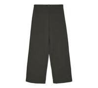 Vero Moda Schlupfhose VMBERLIN ZAMIRA MW WIDE PANT NOOS Damen XS/32 Grau (Peat) Milano Rib