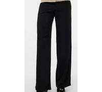 Vero Moda Hose Vmberlin Zamira Mw Wide Pant Noos – schwarz, mit Stretch – Gr. S/32