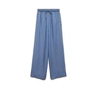 VERO MODA - VMBREE HW LONG LOOSE TENCEL PANTS GA Blau - Gr. - 32
