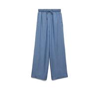 VERO MODA - VMBREE HW LONG LOOSE TENCEL PANTS GA medium blue denim - Gr. - M/30