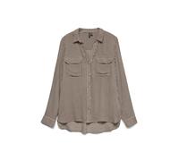 VERO MODA - VMBUMPY L/S SHIRT NEW WVN NOOS Cocoa Brown - Gr. - S
