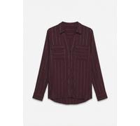 Vero Moda - VMBUMPY LS GLITTER SHIRT WVN NOOS Windsor Wine - Gr. - M