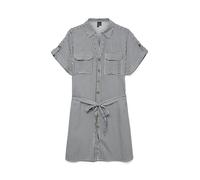 VERO MODA - VMBUMPY SS SHORT SHIRT DRESS WVN NOOS India Ink - Gr. - M