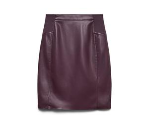 VERO MODA Vmbuttersia Hw Coated Skirt Noos