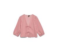 VERO MODA - VMCAMILLA 3/4 TOP WVN Pink-A-Boo - Gr. - L