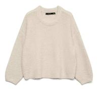 VERO MODA - VMCARMEN LS O-NECK PULLOVER birch - Gr. - L
