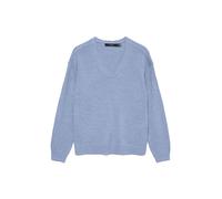 VERO MODA - VMCHARITY LS V-NECK PULLOVER NOOS Brunnera Blue - Gr. - M