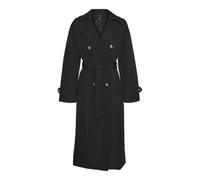 Vero Moda Chloe Long Trench Coat Schwarz XL Frau (Herstellerartikelnummer: 10300263-Black-XL)