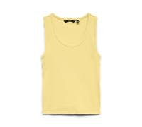 Vero Moda Slim Fit Top aus Baumwoll-Mix Modell 'CHLOE' in GELB, Größe L