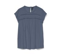 VERO MODA VMDEBBIE Pleat S/L TOP WVN GA Curve NOOS