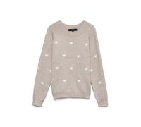 VERO MODA Vmdoffy Intarsia Ls O-NCK Pullov Ga Noos