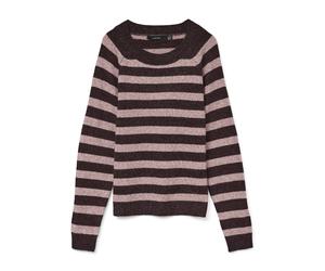 VERO MODA - VMDOFFY LS O-NECK BLOUSE GA NOOS GIRL Winetasting - Gr. - 140