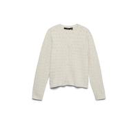 VERO MODA - VMDOFFY STITCH LS O-NECK CARDIGAN NOOS Birch - Gr. - XL