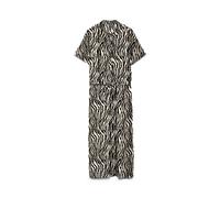 VERO MODA - VMEASY JOY S/S LONG SHIRT DRESS WVN GA Oatmeal - Gr. - XS