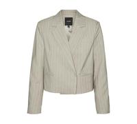 VERO MODA VMELI LS Cropped Herringbone Blazer